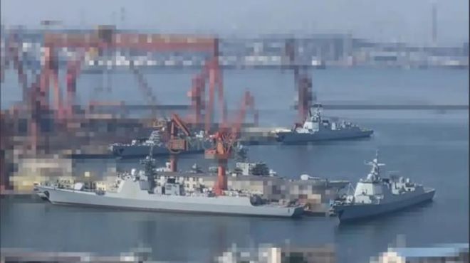 Max版正式亮相中国海军下一代驱逐舰何时亮相？马竞合作伙伴央视首次公开！052D型Pro(图17)