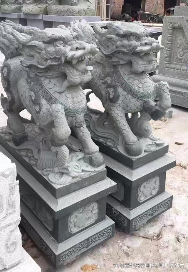 置详解：最佳摆放点与注意事项马竞合作伙伴石雕麒麟安放位(图3)