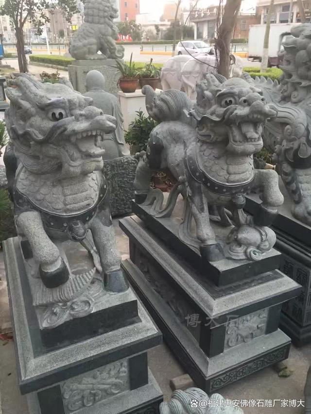 置详解：最佳摆放点与注意事项马竞合作伙伴石雕麒麟安放位(图5)