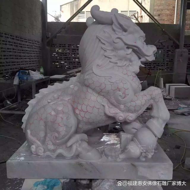 置详解：最佳摆放点与注意事项马竞合作伙伴石雕麒麟安放位(图6)